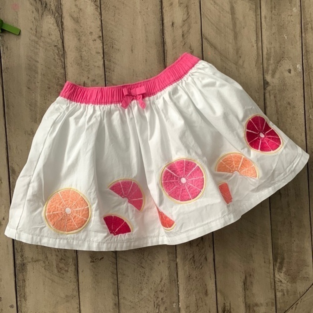 Gymboree Citrus Skirt Size 5 EUC